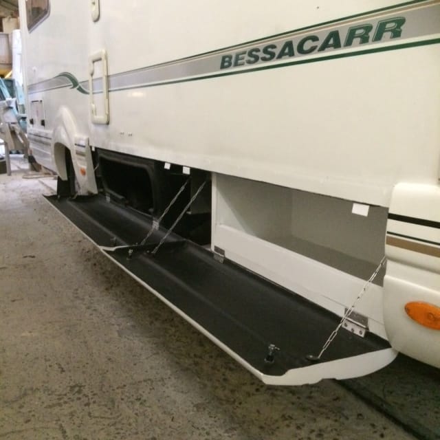 Bessacarr sideskirt replacement and Locker Motorhome Bumpers
